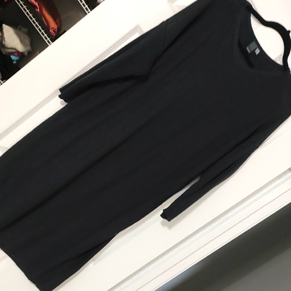 Shannon Passero Dark Crewneck Sweater Dress